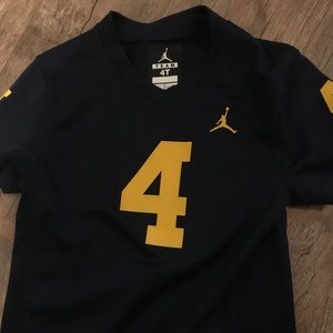 #4 Michigan Wolverines Nike Toddler Jersey